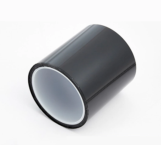 Black PET base double-sided tape 0.03mm thick