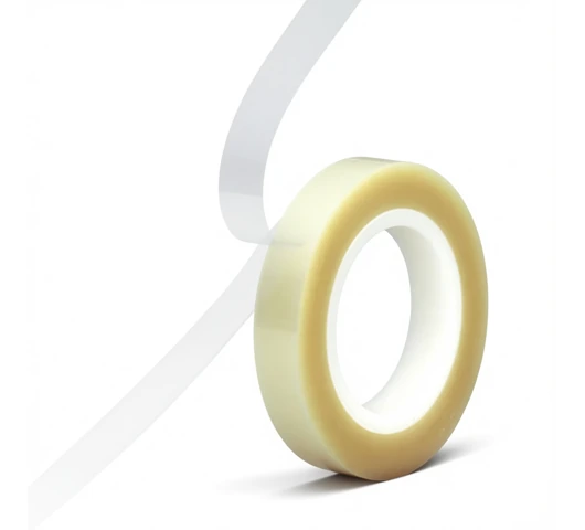 S517C Transparent PET Double-Sided Adhesive High-Tack Industrial Tape